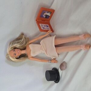 Sabrina the Teenage Witch Barbie vtg 1997 w/ hat spellbook and bunny